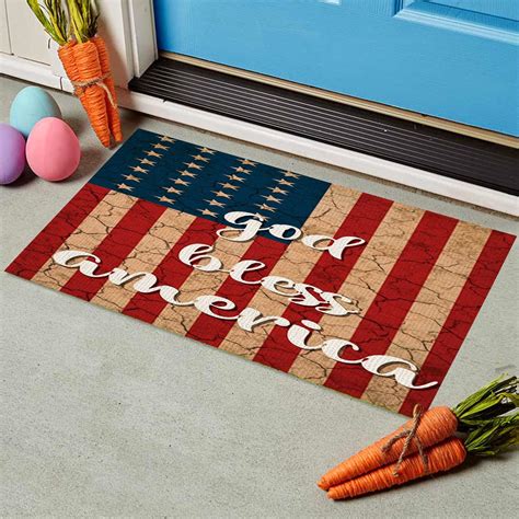 us flag doormat